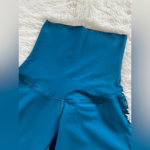 NEW BaoBei Sculpt & Recovery Postpartum Leggings - Crop: Blue Lagoon -Size Small - Picture 2 of 8